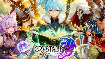 Crystal Saga Nova Cartolina